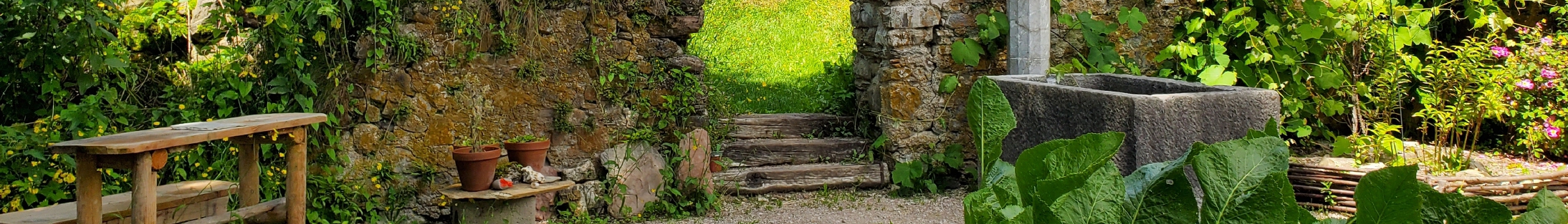 jardins abbaye d'Aulps
