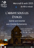 The abbey under stars_Saint-Jean-d'Aulps