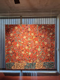 Textile painting ‘Come and be the mystery’ by Aurélien Lepage