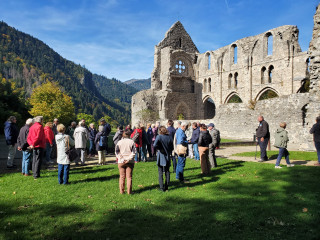 Visite guidée Abbaye d'Aulps - © L.LANCIEN Visite guidée Abbaye d'Aulps