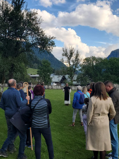 JEP à l'Abbaye d'Aulps : la visite expérientielle - © L.LANCIEN JEP à l'Abbaye d'Aulps : la visite expérientielle
