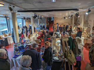 Marché de Noël de l'Abbaye d'Aulps - © Yvan Tisseyre / OT Vallée d'Aulps Marché de Noël de l'Abbaye d'Aulps