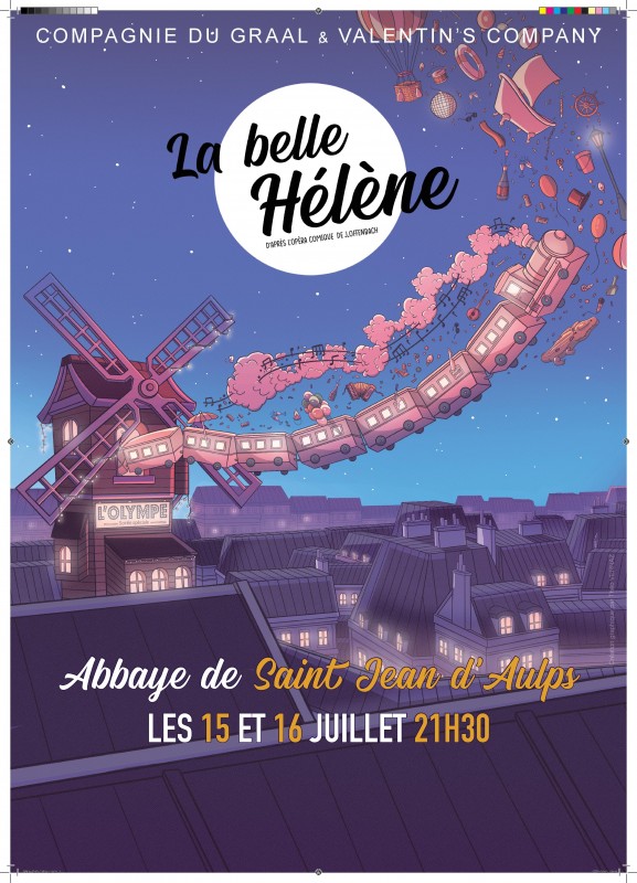 Affiche La Belle Hélène