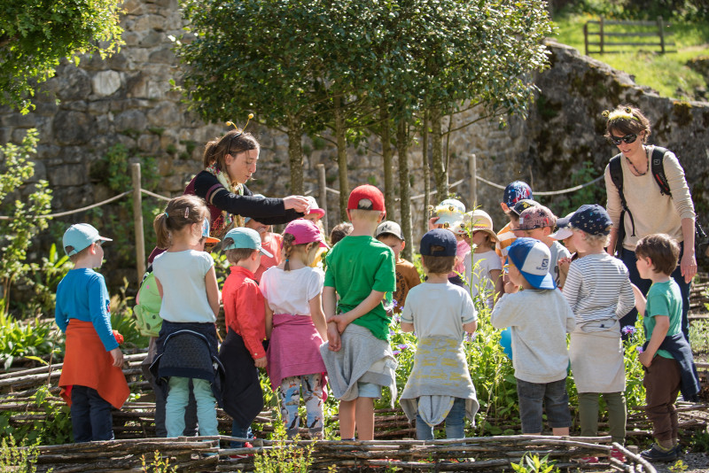 Atelier abeilles à l'abbaye d'Aulps - © Y.Tissyre/OT Vallée d'Aulps Atelier abeilles à l'abbaye d'Aulps