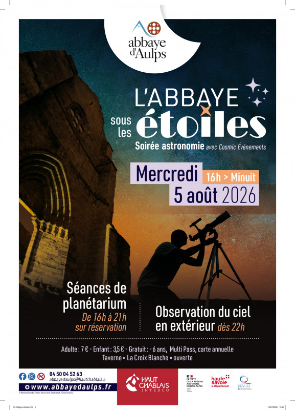 L'Abbaye sous les étoiles_Saint-Jean-d'Aulps - © NewDeal - Abbaye Aulps L'Abbaye sous les étoiles_Saint-Jean-d'Aulps
