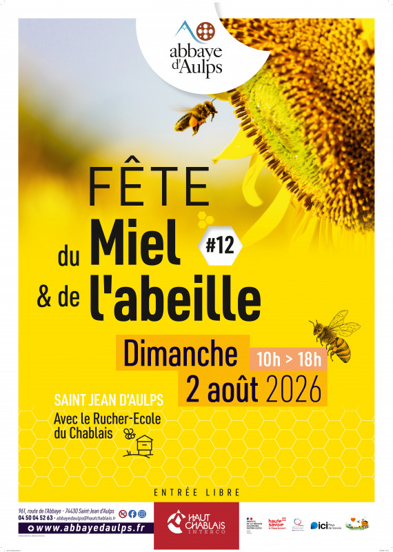 Fête du miel et de l'abeille Affiche